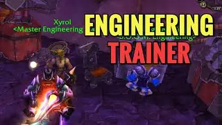Area 52 Engineering Trainer Location (WoW TBC)