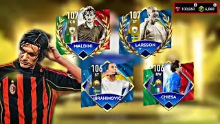 100K GEMS PACK OPENING! NATIONAL HEROES! 107 OVR MALDINI CHAIN PACKS! PACKED IBRA AND CHIESA!