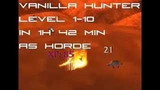 WoW Vanilla Hunter Speedrun - Advanced Playstyle - Level 1-10