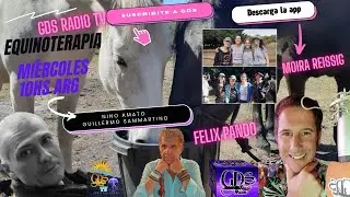 Equinoterapia con Moira Reissig y Felix Pando #caballos #horses #autism #autismo 