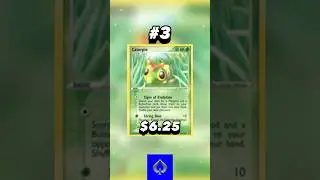 Top 5 Caterpie Pok&eacute;mon Cards #pokemon #pokemoncards #shorts