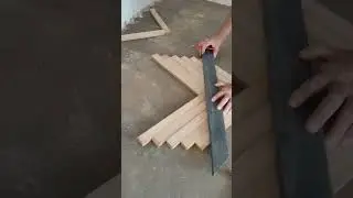 Jak ułożyć parkiet w jodełkę🤔👀 #parkiet#woodworking #wood #home #podłoga #design #jodełka