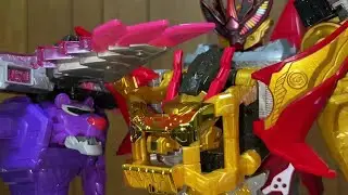 【虎龍想像超ドン合体】トラドラオニタイジン合体シーンを妄想＆想像で製作！7体のロボタロウが超合体！DXドンオニタイジン×DX虎龍攻神　Avataro Sentai Donbrothers