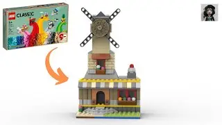 WINDMILL Lego classic 11021 ideas How to build