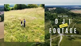 England From Above | Stunning 4K DJI Mini 3 Countryside Flight Ivinghoe Beacon Church Lench