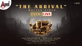 🅛🅘🅥🅔 45 The Arrival Release Event || Dr.Shivrajkumar || Arjun Janya || M RameshReddy
