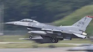 三沢基地　F-16 fighting falcon