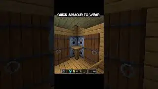 quick armour to wear #minecraft #minecraftgameplay#minecraftgaming#minecraftbuilding#minecraftvideos