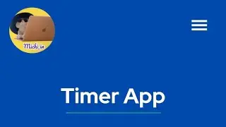 👩🏻‍💻Timer App