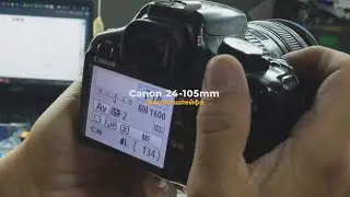 Canon 24-105mm замена шлейфа диафрагмы
