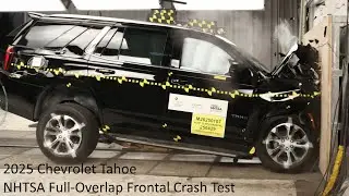 2025-2026 Chevrolet Tahoe / GMC Yukon NHTSA Full-Overlap Frontal Crash Test