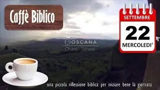 OLIO PROFUMATO VIDEO COLLEGAMENTO Caff&egrave; Biblico del 22.9.2021