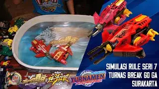 CYCLONE HAWK VS BLAZE HAWK | SIMULASI RULE TURNAS BREAK GO GA SERI 7 SURAKARTA | THUNDER MACHINES