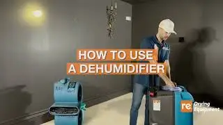 How to use Dri-Eaze LRG 6000Li Dehumidifier?