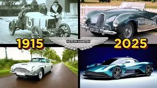 Aston Martin Evolution (1915&ndash;2025) | From Bond&rsquo;s Classics to Futuristic Concepts