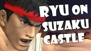 SUPER SMASH BROS. FOR WII U - DLC Ryu on Suzaku Castle [HD 60 FPS]