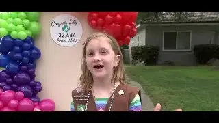 8-year-old cancer survivor breaks record for sold Girl Scout Cookies