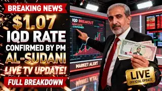 💥 BREAKING $1.07 IQD Rate CONFIRMED by PM Al-Sudani &mdash; Live TV Update! 🏦 💥 Iraqi Dinar News 2026