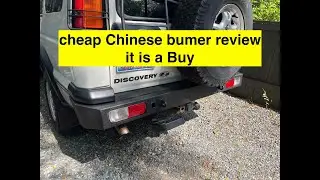 Land Rover D2 cheap Chinese steel rear bumper