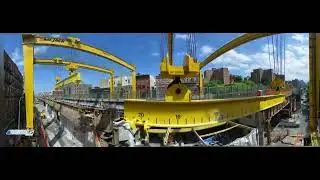 Work in Progress - Park Avenue Viaduct Replacement Weekend May 16th 2025 / Gantry POV