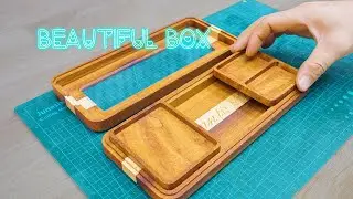 Изготовление милой деревянной шкатулки для украшений на CNC