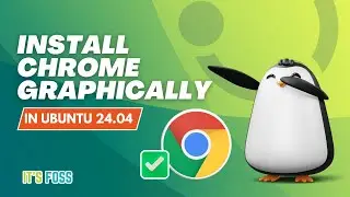 Установка Google Chrome в Ubuntu 24.04 [БЕЗ командной строки] #UbuntuQuickTip