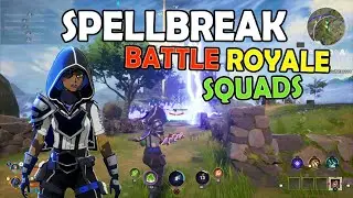 SPELLBREAK - Squads Battle Royale * PS4 Pro Abyssal Marauder Gameplay