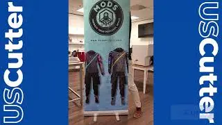 Retractable Roll Up Banner Stand - Supports 31.5in x 78.75in banner!!