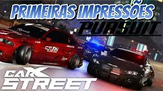 PRIMEIRAS IMPRESS&Otilde;ES DO MODO PERSEGUI&Ccedil;&Atilde;O NO CARX STREET!