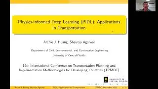 Physics-informed Deep Learning (PIDL): Applications in Transportation - Part 1