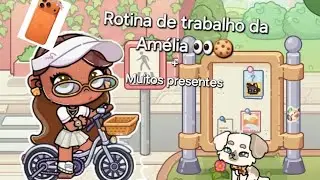 *AESTHETIC* Amelia's work routine + Lots of gifts🍲✨️💸( no sond + asmr🔇)|| Rolepays Avatar world ||✨️