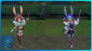 Battle Bunny vs Classic Aurora Skin COMPARISON