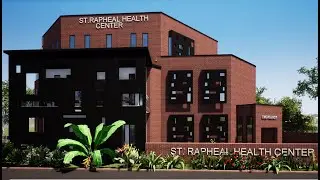 MEDICAL CENTER  DESIGN | ON A SMALL PLOT | Walkthrough