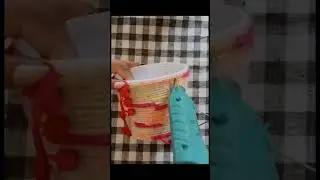 #waste to best#jute planter#shorts#youtubeshorts#creativitywithnature🎨🌱