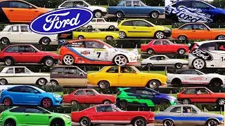 FORD Cars entering FORD MEET at Squires SEPTEMBER 2024