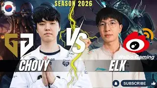 GEN Chovy RYZE vs WBG Elk AZIR Mid - Patch 26.2 KR Ranked | lolrec