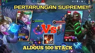 TANTANGIN MANTAN 2 SUPREME ALDOUS INDO 1 VS 1 (HARITH VS ALDOUS LATE GAME + 500 STACK PART 1)