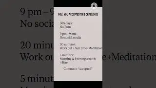 You Accepted This 365Days Challenge💪#challenge#motivation#mindset#discipline#shorts#youtubeshorts