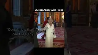 The late Queen was angry with the camera man #short #queenelizabethii #flash #angry #ukroyalfamily
