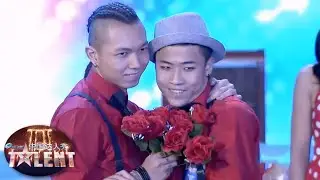 The audience ENJOY this FUN dance performance! | China's Got Talent 2013 中国达人秀