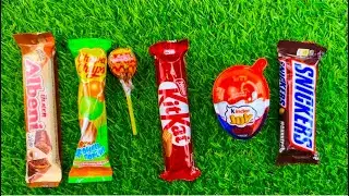Satisfying video Asmr lollipops candy unboxing video Asmr opening video and chocolate gummy candy