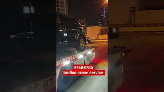 indian crane service kuwait || tow car || emergency service 24 hour