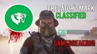 GAME BREAKING BUILD! Classified Predator's Mark Build - The Division 1.8
