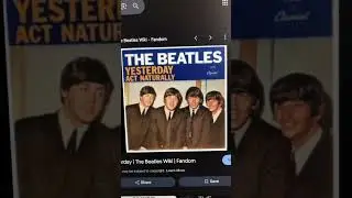 Yesterday / Act Naturally (single) by the Beatles