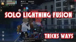 Lightning Fusion Solo Tricks Ways  (English Sub) - LifeAfter