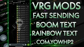 VRG WHATSAPP INMUNE  || FAST SENDING|| RAINBOW TEXT|| DOWNLOAD NOW