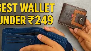 ₹250 Mein  Luxury Wallet 🔥 Stylish Look, Premium Quality – Best Budget Deal!