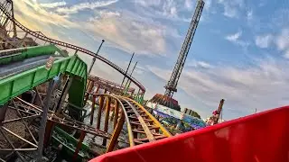 Rhombus Rocket - Fantasy Island Ingoldmells 2024 (Onride) [4K]