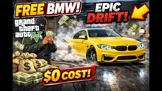 FREE BMW in GTA 5 😱🚘&hellip; Unlimited Drifts, No Rules