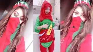 PTI CUTE GIRLS_pti supporters girls _tabdeeli ai rha_pakistan election 2018